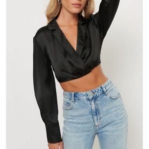 Black Dynamite Crop Top